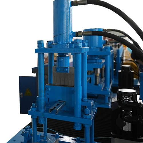 Solar Purlins Roll Forming Machine C40-C160 Automatic Changeover