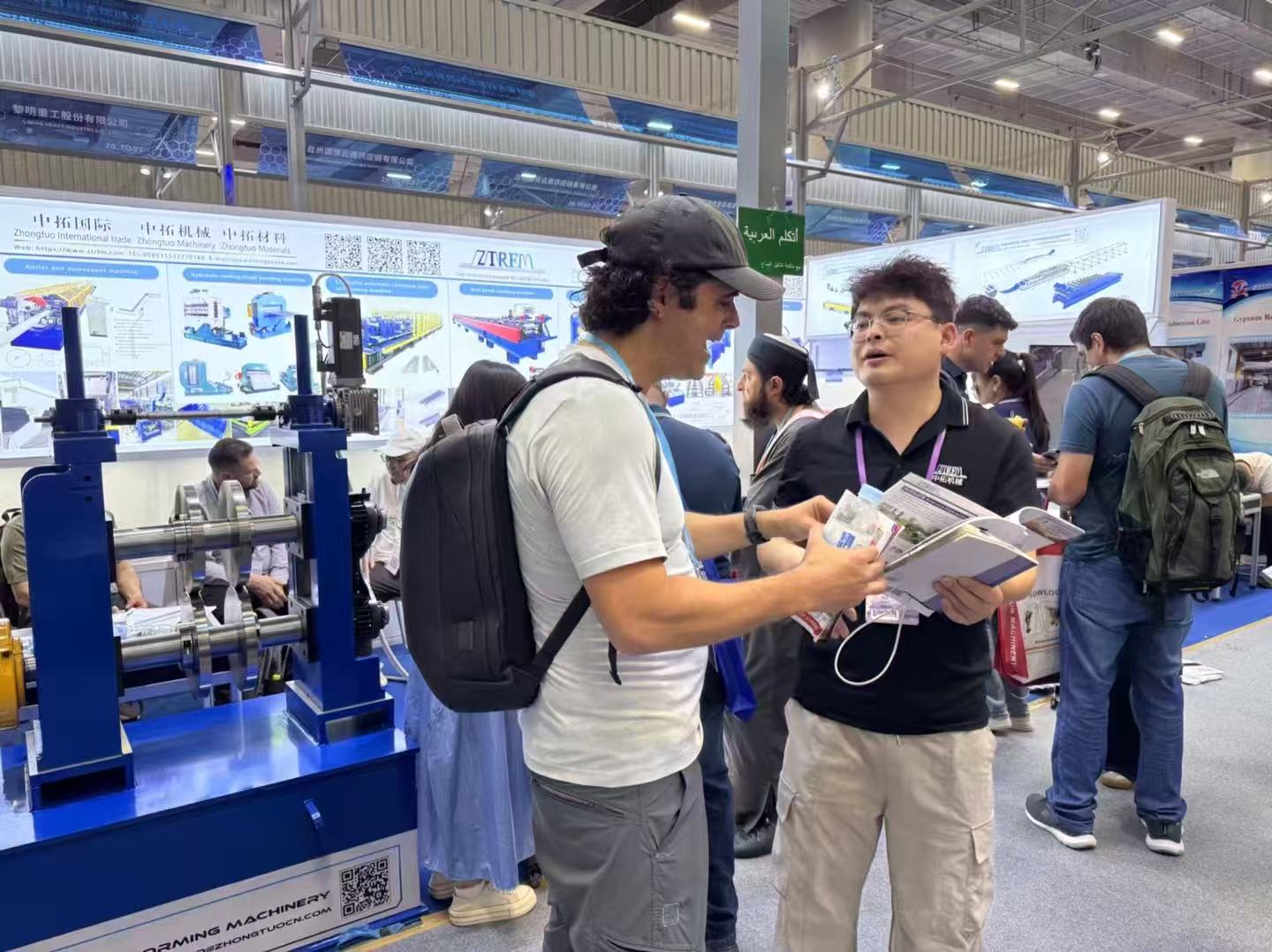 The Canton Fair is in full swing! Our colleagues at the booth are bustling with activity