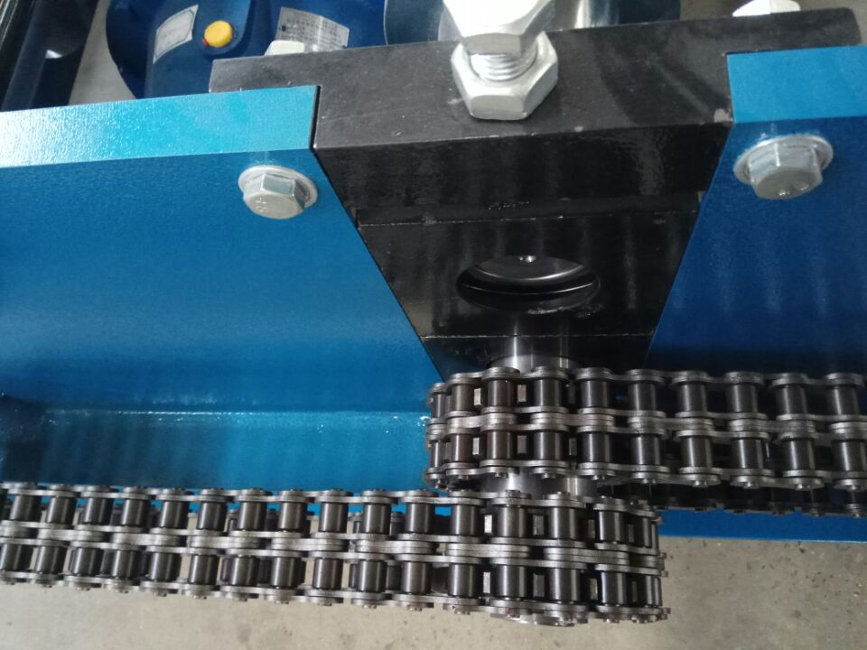Glazed tile roofing sheet machine