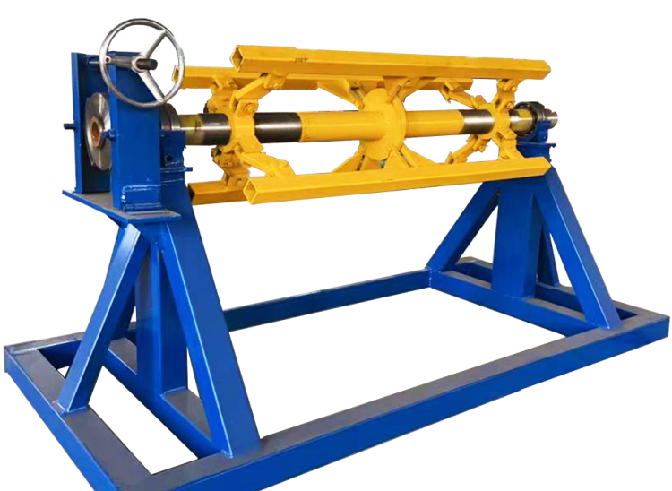 Glazed tile roofing sheet machine