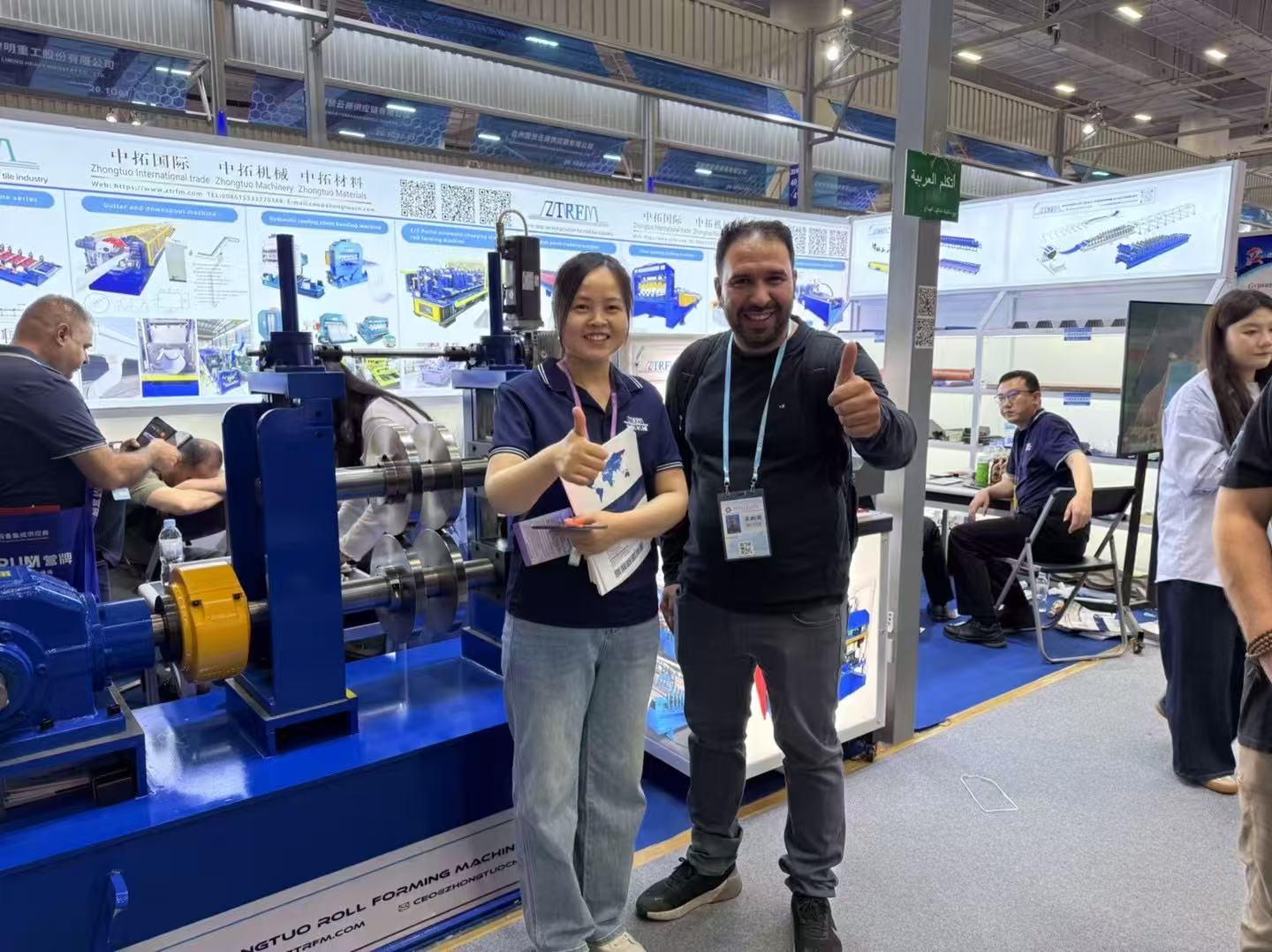 The Canton Fair is in full swing! Our colleagues at the booth are bustling with activity