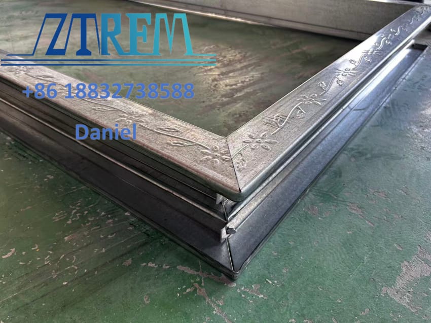 ZTRFM Metal door frame roll forming machine ZTRFM Metal door frame roll forming machine