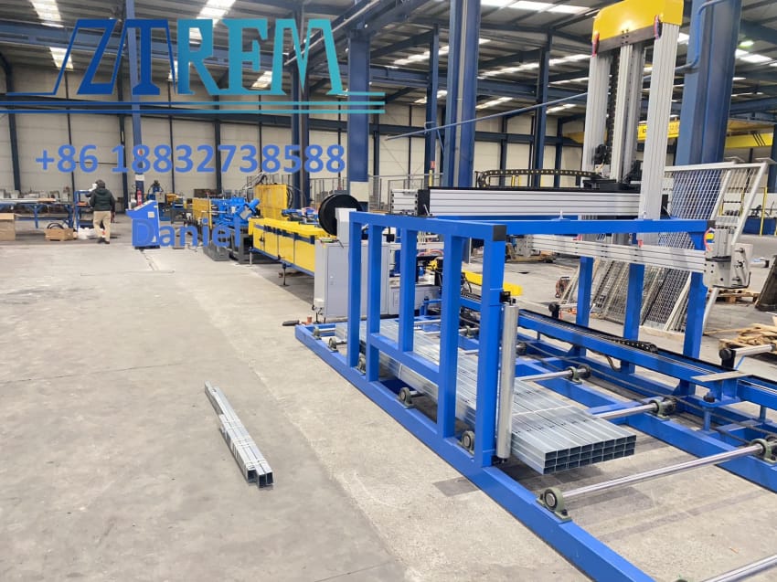 ZTRFM Automatic change width C stud U track keel making machine